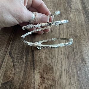 Serenity prayer wrap bracelet